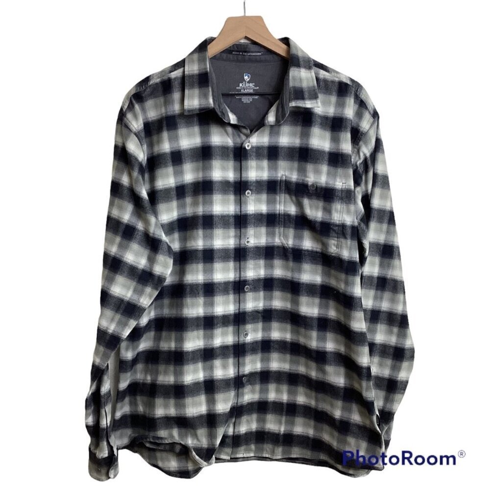Kuhl Mens The Independent Flannel Shirt Size XL